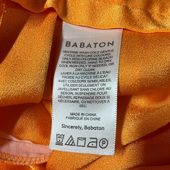 ARITZIA BABATON Pleated Tennis / Schoolgirl Skirt Side Zipper Unlined Sz 8 - Picture 8 of 10